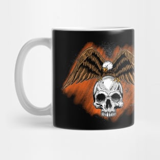 Skull and Eagle Mug